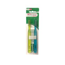 GUM 311 CEPILLO DENTAL x2 + 5 softpick de regalo