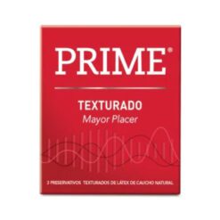 PRIME PRESERVATIVO TEXTURADO Caja x3 un