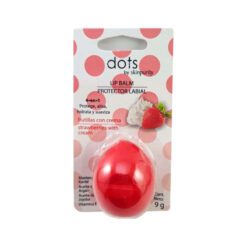 DOTS BÁLSAMO LABIAL SABOR FRUTILLA CON CREMA 10 gr