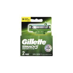 GILLETTE MACH 3 SENSITIVE NUEVAS HOJAS REPUESTO x2 un