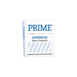 PRIME PRESERVATIVO ESPERMICIDA x3 un