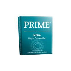 PRIME PRESERVATIVO MEGA x3 un