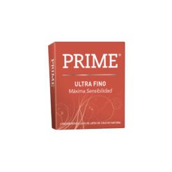 PRIME PRESERVATIVO ULTRA FINO x3 un