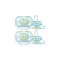 AVENT CHUPETE ULTRA AIR NOCTURNO 0-6M x 2u