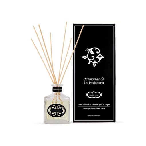 LA PASIONARIA MEMORIAS DIFUSOR COFRE RELAX ARMONÍA Y TILO x110 ml