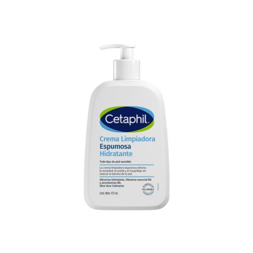 CETAPHIL CREMA LIMPIADORA ESPUMOSA HIDRATANTE x473 ml