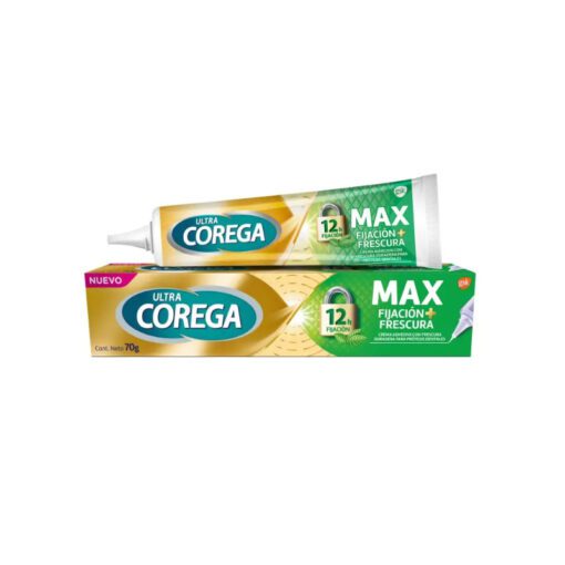 ULTRA COREGA CREMA ADHESIVA MAX FIJACION FRESCURA x70 gr