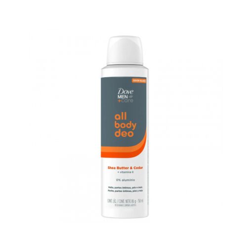 DOVE DESODORANTE ALL BODY DEO SHEA BUTTER & CEDAR x150 ml
