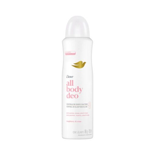DOVE DESODORANTE ALL BODY DEO FRAMBUESA Y ROSA x150 ml