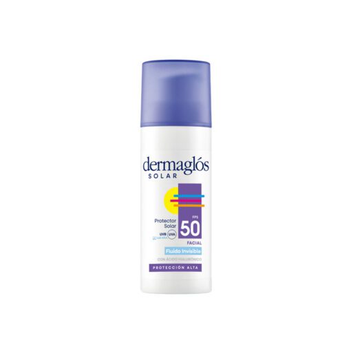 DERMAGLOS SOLAR FACIAL FPS50 FLUIDO SIN COLOR x50 ml