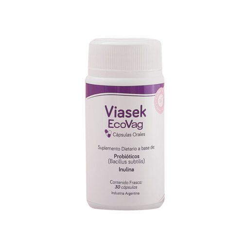 VIASEK ECOVAG PROBIÓTICOS PARA MICROBITA VAGINAL x30 cáps.