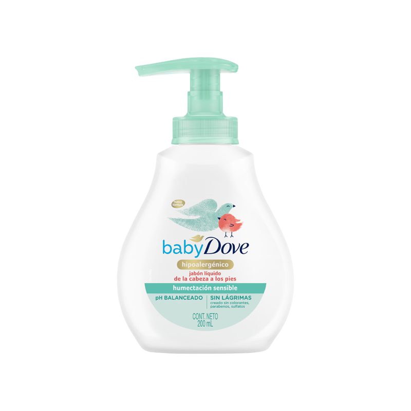 DOVE BABY SENSIBLE JABÓN LÍQUIDO x200 ml