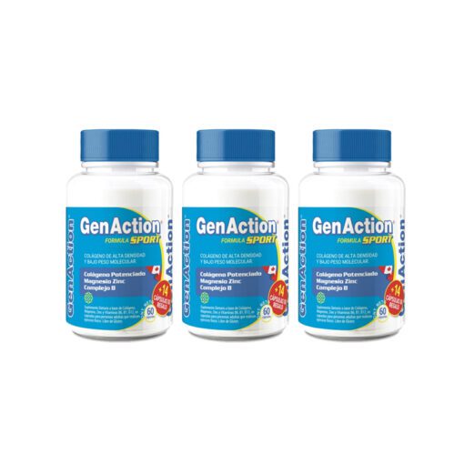 COMBO 3X2 INNOVA NATURALS GENACTION SPORT x60 cáps. - Imagen 2