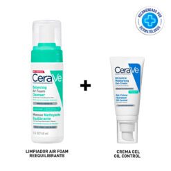 COMBO CERAVE AIR FOAM + OIL CONTROL