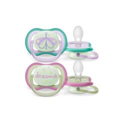 AVENT ULTRA NIGHTIME 0-6M CHUPETE x2u
