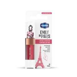 VASELINE EMILY IN PARIS ROSE AMOUR ACEITE LABIAL x4 gr