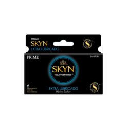 PRIME SKYN EXTRA LUBRICADO PRESERVATIVO x6 un