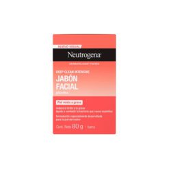 NEUTROGENA DEEP CLEAN FACIAL ANTI ACNE JABÓN EN BARRA 80 gr