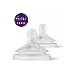 AVENT TETINAS NATURAL RESPONSE FLUJO ULTRA RAPIDO 6M+ 2 un