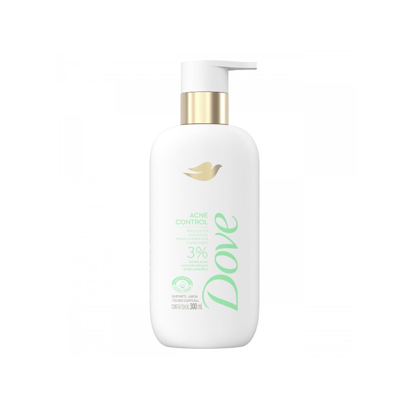 DOVE CORPORAL JABÓN LÍQUIDO ACNÉ CONTROL 300 ml