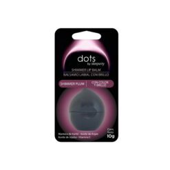 DOTS BÁLSAMO LABIAL 4 EN 1 BY SLINPURITY SHIMMER PLUM 10 gr
